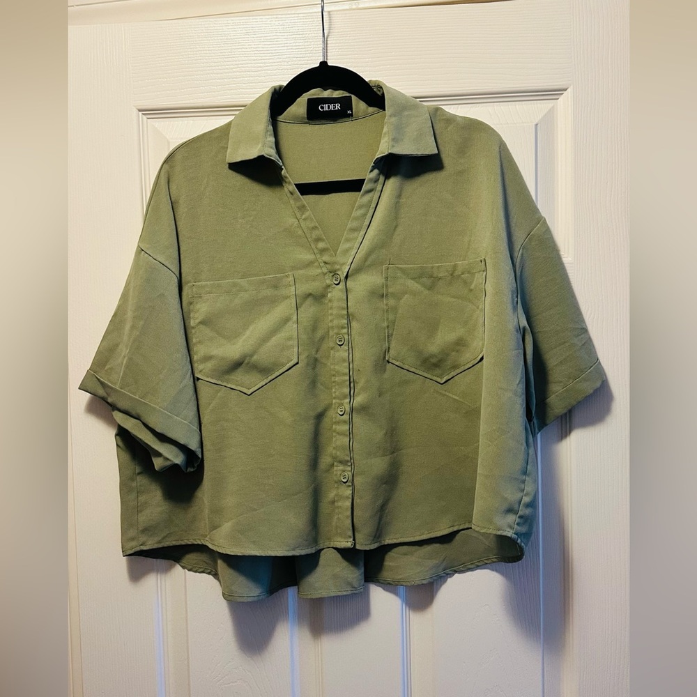 Cider Crop Blouse